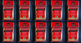 10 Cardboard Gold Super Premium Penny Standard Card Sleeves (100 Per Pack) - £11.79 GBP
