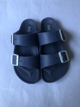 Everlast slide Sandals Double Buckle size M39 Blue L8 M7 - $13.29