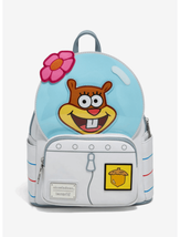 Loungefly SpongeBob SquarePants Sandy Cheeks Figural Mini Backpack - £62.75 GBP