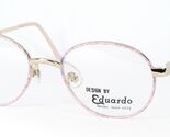 DESIGN By Eduardo REGENCY DAWN GOLD /PINK EYEGLASSES GLASSES FRAME 46-18... - $35.74