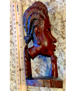 Vintage Hand Carved Wood African Kenya Sculpture RARE [e-12] - €8,66 EUR