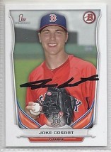 Jake Cosart Signed Autographed Card 2014 Bowman Draft Picks and prospects - £7.56 GBP