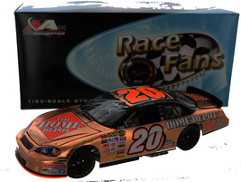 Tony Stewart #20 Home Depot 2007 Chevrolet. Brushed Copper. Autographed Diecast - $227.65