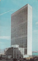 United Nations Secretariat Building New York NY 1952 Postcard C31 - £2.36 GBP