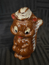 Vintage Redware Squirrel Figurine Japan Early 1960&#39;s ~ 4 1/2&quot; Tall - $183.38 MXN
