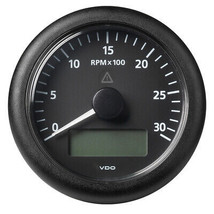 Veratron 3-3/8&quot; (85MM) ViewLine Tachometer w/Multi-Function Display - 0 to 3000 - £120.69 GBP