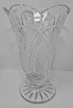 Waterford Crystal First Edition Seahorse Vase, 10&quot;, Classic Collection - £231.27 GBP