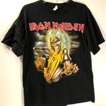 IRON MAIDEN Killers Concert Reprint 2010 Tour Heavy Metal Rock Black T-Shirt L - £35.28 GBP