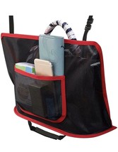 Car Net Pocket Handbag Holder Seat Back Organizer Bag Carrier - £3.92 GBP