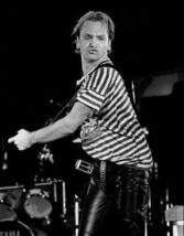 Jack Hues - Wang Chung 8x10 BW Concert Photo - $15.67