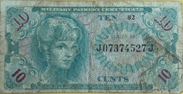 US Military Payment Certificate 10 cents Series 641  - $7.00