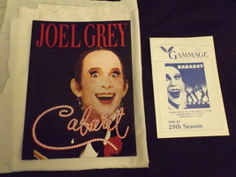 Joel Grey Autographed Cabaret Roadshow Concert Tour Program 1987 + Playbill - £35.39 GBP