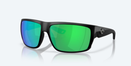 NEW Costa Del Mar FLY LINE POLARIZED Sunglasses Matte Black /Green Mirro... - $118.79