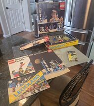 Lego 483 Alpha-1 Rocket Base Classic Space w/Box &amp; Instructions INCOMPLETE - $299.95
