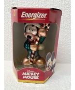 Disney Mickey Mouse Energizer European Styled Blown Glass Christmas Orna... - $24.74