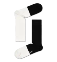 Happy Socks White &amp; Black design UK Size 4-7 - £14.86 GBP