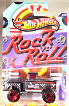 2013 Hot Wheels Jukebox-Rock N Roll 9/32 &#39;56 FLASHSIDER Flat Black w/Red ORUT5Sp - £10.79 GBP