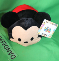 Disney Mickey Mouse Tsum Tsum Stuffed Animal Pillow Toy With Tags 2102KM01 - £19.35 GBP