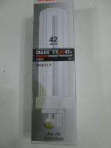 Sylvania Dulux T/E IN Amalgam Compact Fluorescent Bulb 20890 42 Watts - $7.77