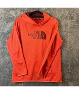 North Face Hoodie Womens Extra Large Red Big Logo Sweater Pockets Comfort - £10.93 GBP