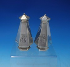 Charles Wientge Co Sterling Silver Salt and Pepper Shaker Set 2pc #0211 ... - $206.91