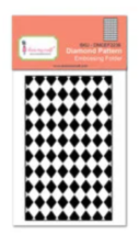 Embossing Folder Diamond Pattern Dress My Craft