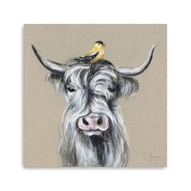 Cute Highland Cow Unframed Print Wall Art - $3,859.31 MXN