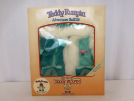 Teddy Ruxpin Adventure Winter Teal Outfit NIB Worlds of Wonder 1985 Vintage - £14.55 GBP