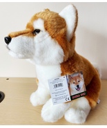 Shiba Inu 12&quot; plushie, gift wrapped or not with engraved tag or not - £31.50 GBP+