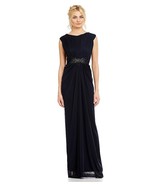 NEW Adrianna Papell Navy Embellished Tulle Gown Sz 4 - €68,64 EUR NEW Adrianna Papell Navy Embellished Tulle Gown Sz 4 - €68,64 EUR