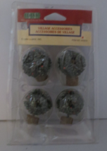 Lemax Village Accessory Collection 4 Bushes 2 inches in Box 1994 - £3.75 GBP