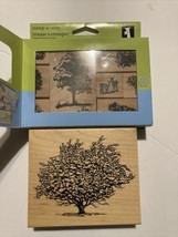 New INKADINKADO Wooden STAMPS ~ Stamp A Story &amp; Ancient Apple Tree (Fore... - £11.70 GBP