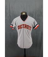 Detorit Tigers Jersey (VTG) - 1980s Away Pullover Uniform - Men&#39;s Medium - £59.95 GBP