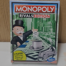 Monopoly Rivals Edition 2 Player Game Hasbro Gaming New Factory Sealed - $13.54