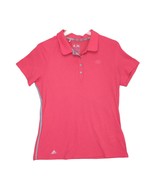 ADIDAS Women&#39;s M Climacool Coral Pink Athletic Polo Shirt, Workout Tenni... - $26.46 CAD