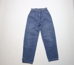 Vintage 70s Streetwear Womens 9 / 10 Distressed Pleated Rainbow Plaid Jeans USA - £30.97 GBP