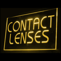 200041B Contact Lenses Vitamin E Hygiene Optical Female Glasses LED Light Sign - $21.99