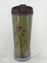 2010 Starbucks Coffee Tumbler Traveler 12 Oz Tree Leaves Fall Mug  - £14.67 GBP