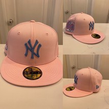 NY Yankees 59Fifty Subway Series 2000 Pink Fitted size 8 Cap - £27.26 GBP