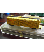 Vintage N Scale Trix Aurora Postage Stamp Missouri Pacific Cattle Car in... - $15.84
