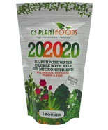 20-20-20 Plant Fertilizer by GS Plant Foods- All Purpose Water Soluble - $26.95
