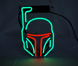 Brand New Star Wars Mask Art Banner Display Beer Bar Real Neon Light Sig... - £54.99 GBP