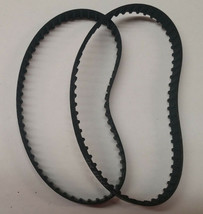 2 NEW 120XL037 Timing Belts 60 Teeth Cogged Black Rubber Toothed Belt 12... - $12.86