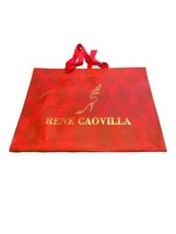 Authentic Rene Caovilla Shopping Bag 23.5”x17.75x5.75 Gift Storage Tote ... - £12.63 GBP