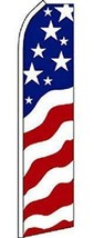 Super 15&#39; Ft Swooper Usa Glory Flag Advertizing Banner Tall Sign Super #526 New - £15.23 GBP