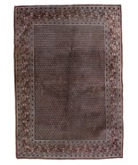 Handmade vintage Indian Seraband rug 5.5&#39; x 7.7&#39; (170cm x 237cm) 1970s -... - $1,023.23 CAD