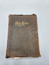 1895 Sunday School Teacher&#39;s Bible Self Pronouncing Old New Testament - £22.70 GBP