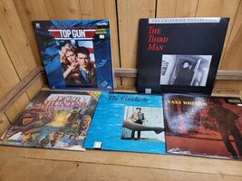 5 Laserdisc Movies Top Gun, Taxi Driver, Third Man, Graduate and Deer Hu... - $99.82