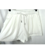 Halara Size XS White Lightweight Pleated Front Shorts, Pockets - £9.70 GBP