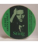 STING / THE POLICE - VINTAGE ORIGINAL CONCERT CLOTH TOUR BACKSTAGE PASS - $13.68 CAD